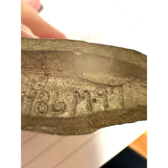 Vintage Grenadier Pewter Horned Dragon Figurine 1986 M97 Fantasy Lords D&D - Picture 7 of 8